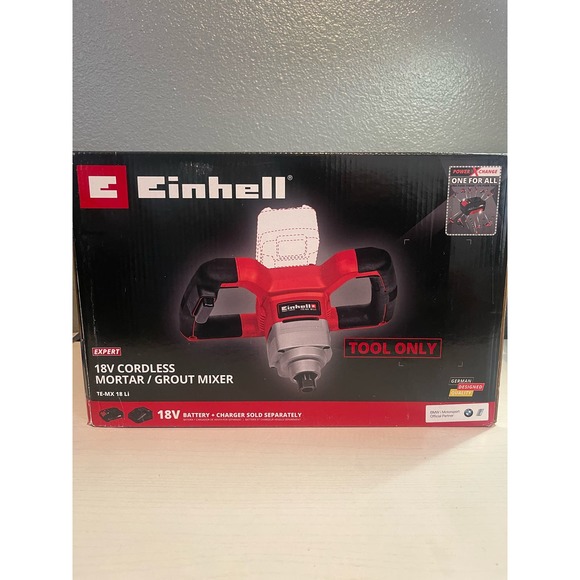 Einhell 18v Cordless Paint & Mortar Mixer TE-MX 18Li Tool ONLY NEW -0923SH - Picture 1 of 5
